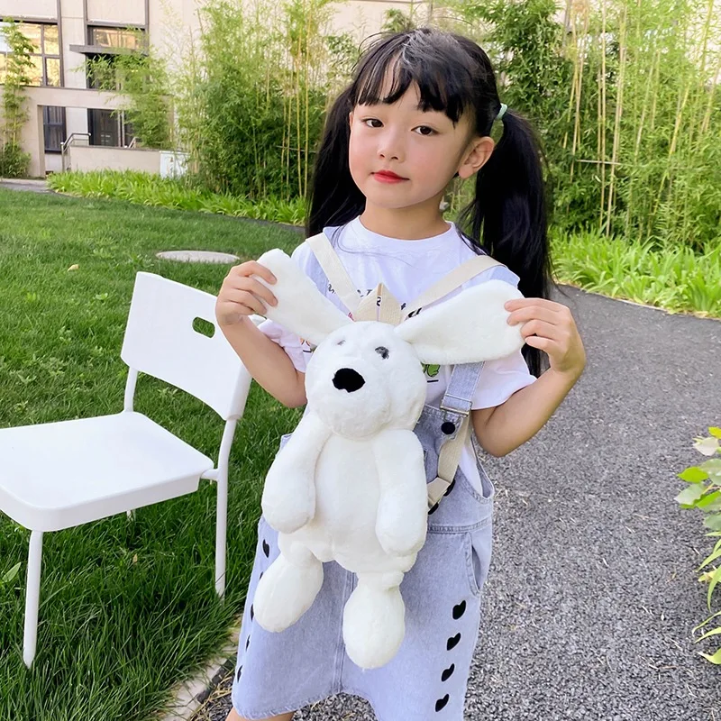 Borsa da ragazza femminile simpatico cartone animato peluche zaino per cani borse da scuola zaino Mochila Escolar Com Rodinha Plecak zaino da scuola borsa per libri