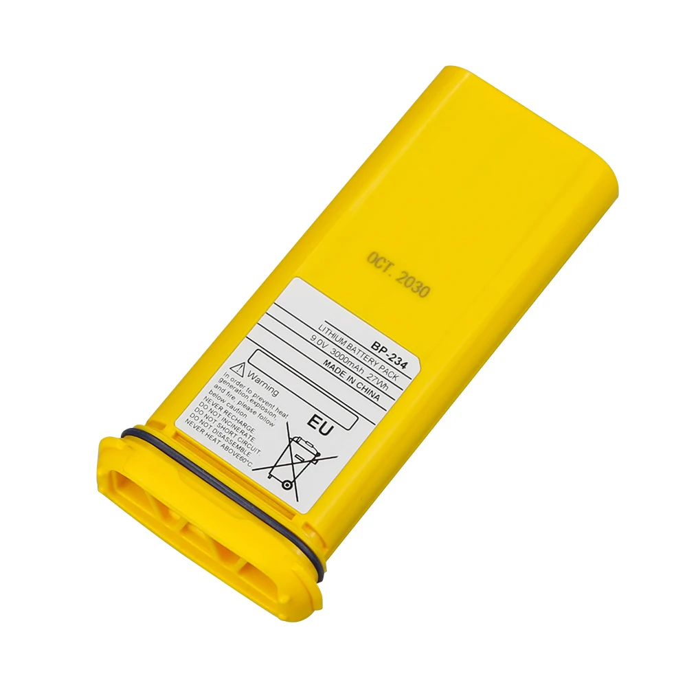 NEW 9.0V 3000mAh ICOM BP-234 Disposable Reserve Battery for Icom IC-GM1600, IC-GM1600E, IC-GM1600K  GM1600DU71 Two Way Radios
