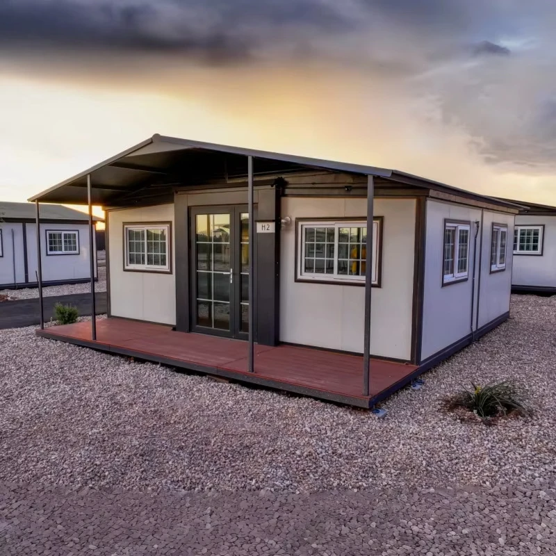Luxury 20Ft Expandable Prefabricated Modular Container House Portable Mobile Steel Structure Villa Tiny Home Living Solution