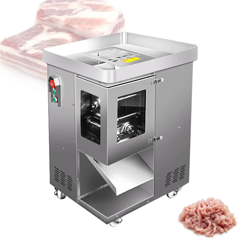 

Large-scale Commercial Meat Slicer Machine Fully Automatic Stainless Steel Meat Shredded Cutter Machine