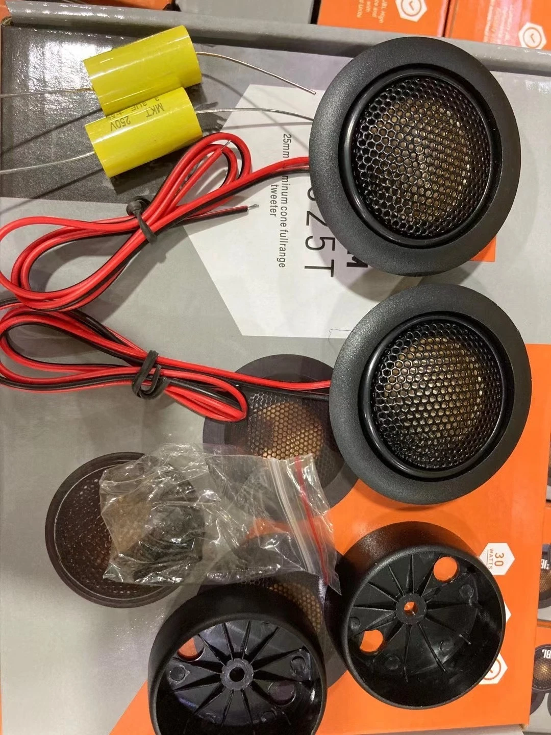 Car Silk Dome Tweeter Speaker HiFi Fever Grade Audio Modification Small Treble Head