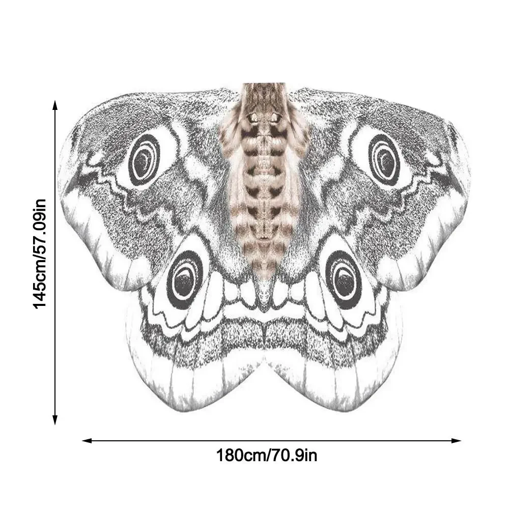 ハロウィーンの蝶の羽のコスプレ衣装,ケープ,調節可能なストラップ,妖精の羽,マント,パーティーアクセサリー