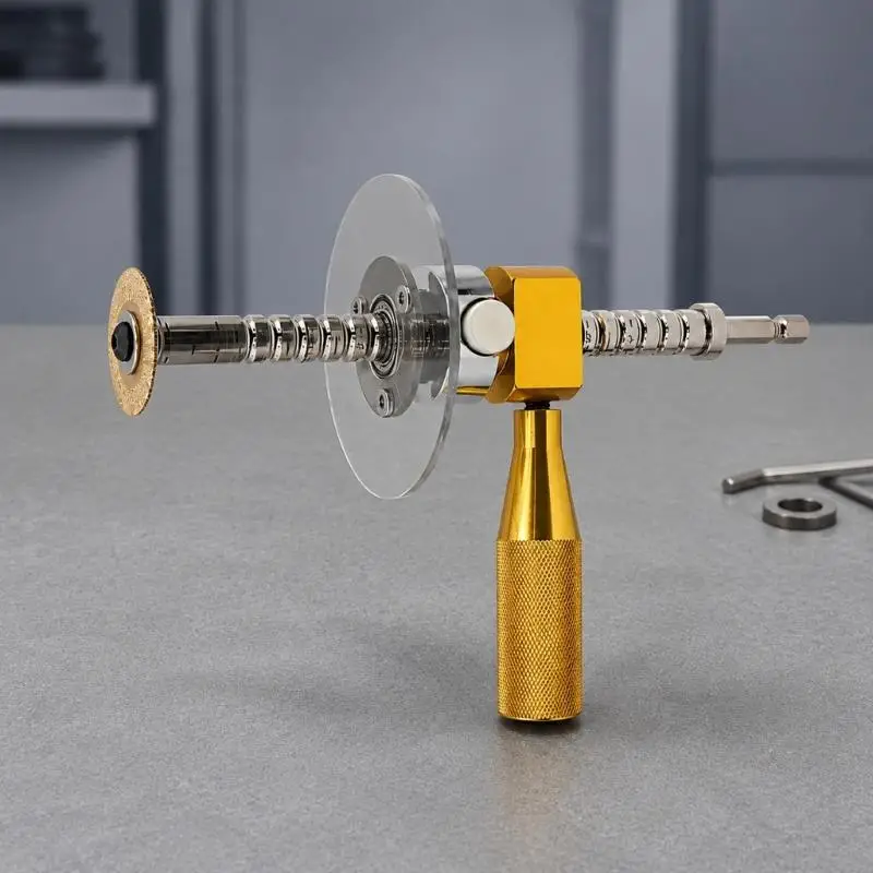 PVC Internal Pipe Cutting Tool with a Replaceable Abrasive Wheel for Drill-Assisted Installation and Maintenance 87HA - view 4