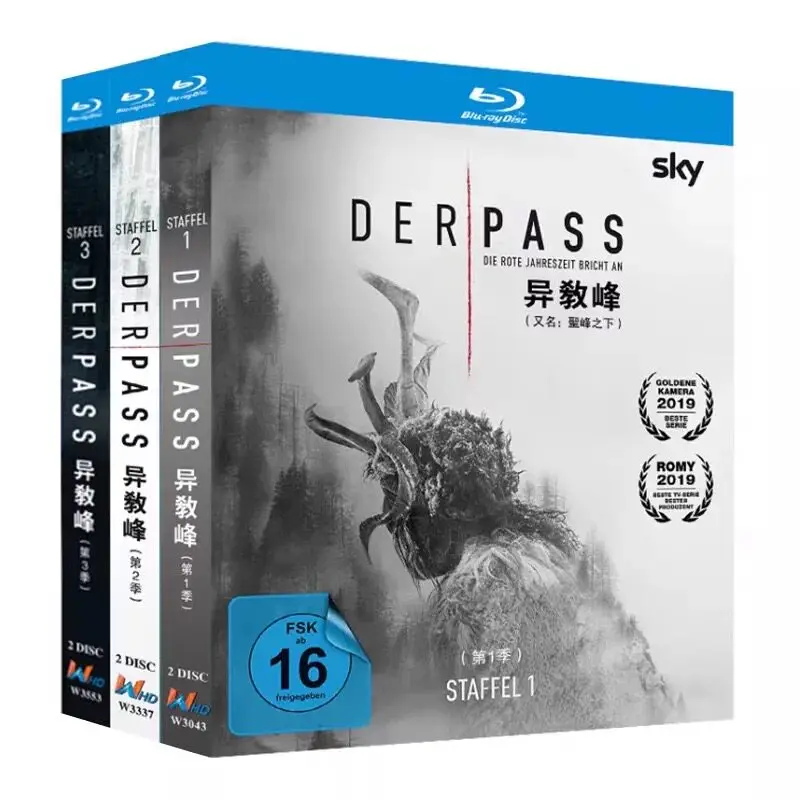 

Heathen Peak Seasons 1-3 German TV Series Blu-ray High Definition BD Discs Box Set