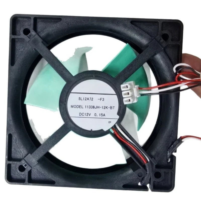 For Refrigerator Cooling Fan Fan NMB JH-12K-BT DC12V 0.10A Three-wire Motor