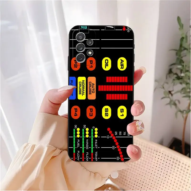 Knight Rider KITT Car Phone Case For Samsung A53 A51 A52 A50 A30 A31 A32 A21 A22 A40 A42 A80 A71 A73 A91 TPU Cover