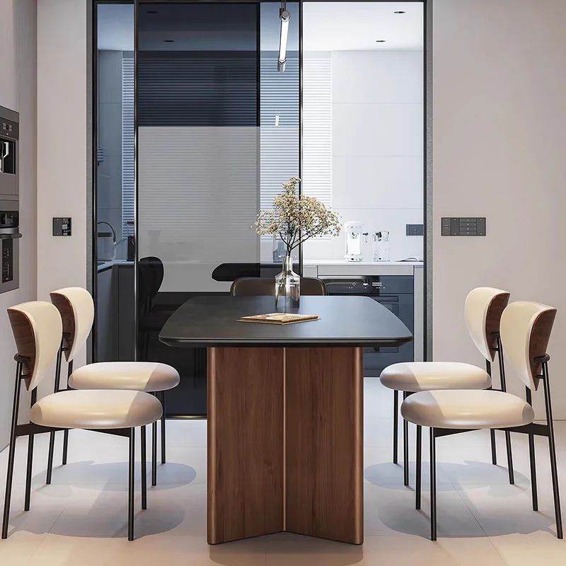 

Кухонный стол, элегантные обеденные столы, обеденная прямоугольная керамическая дизайнерская кофейная многофункциональная домашняя мебель essds Service LT