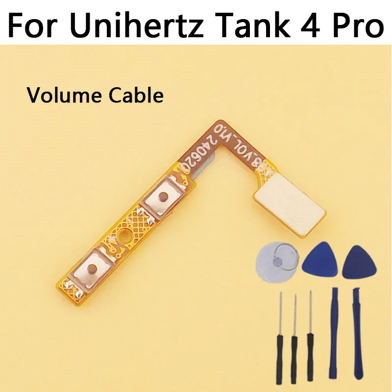 

Оригинальный кабель Unihertz Tank 4 Pro с кнопкой питания, кабель кнопки громкости PPT, гибкий кабель FPC для Unihertz Tank 4 Pro 8849