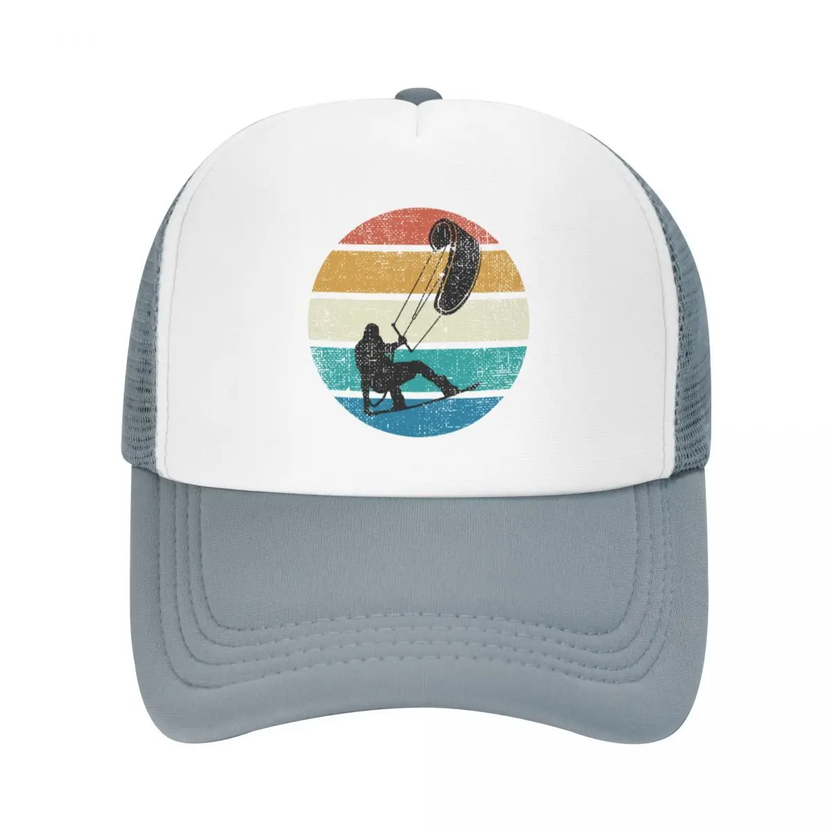 Kiteboarding Kiteboarder Kiteboard Silhouette No Text Baseball Cap fashion Hat Male Women'S