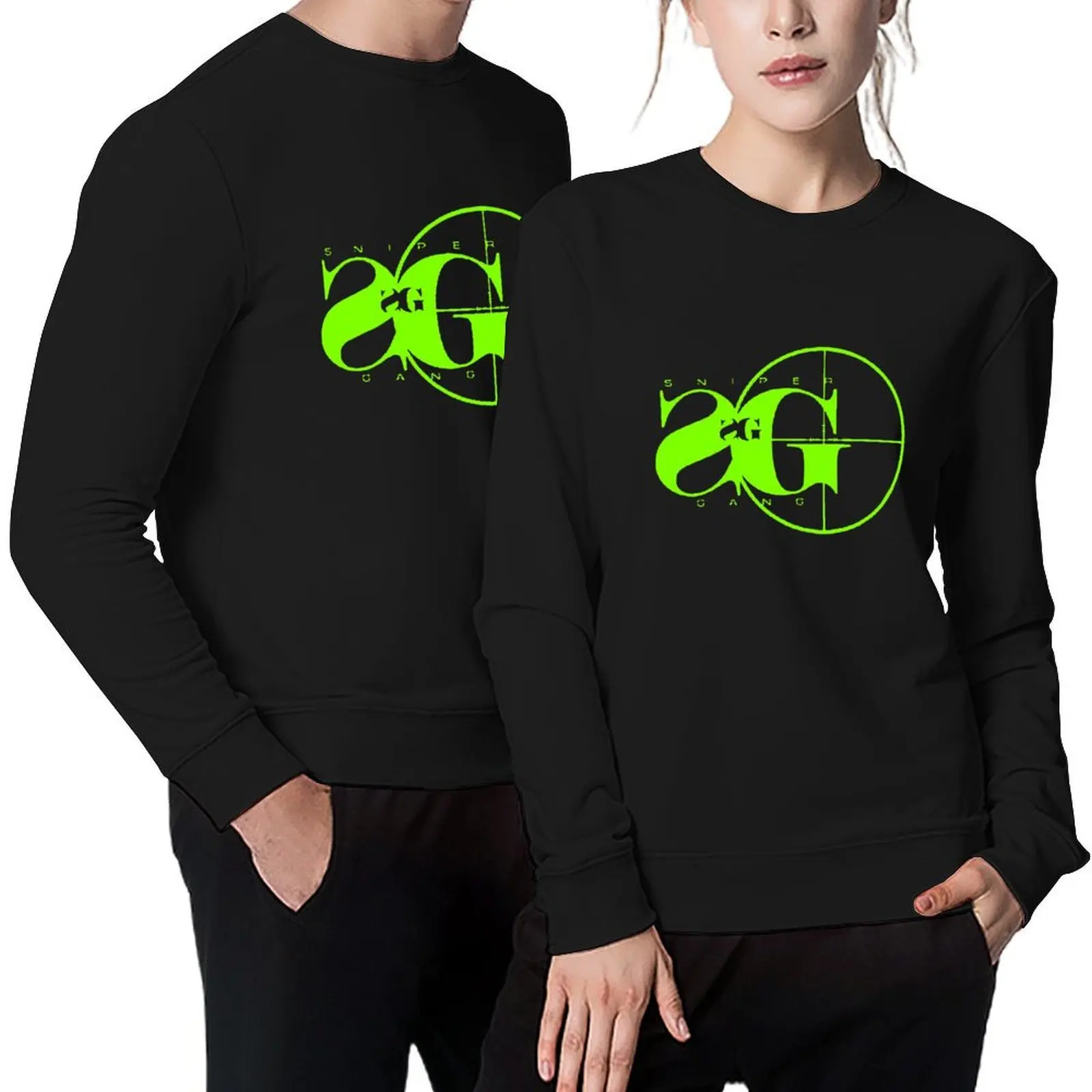 

SG green Pullover men wear aesthetic clothing tracksuit korean clothes sweatshirt