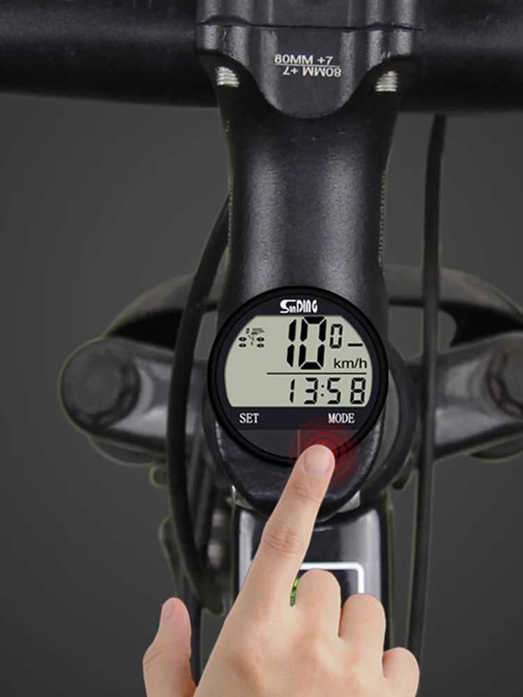 AliExpress NONE Bike Computer Bicycle Speedometer Multi-Functional Bike Odometer Cycling Computer for Men Women Teens Bikers Outdoor Cycling