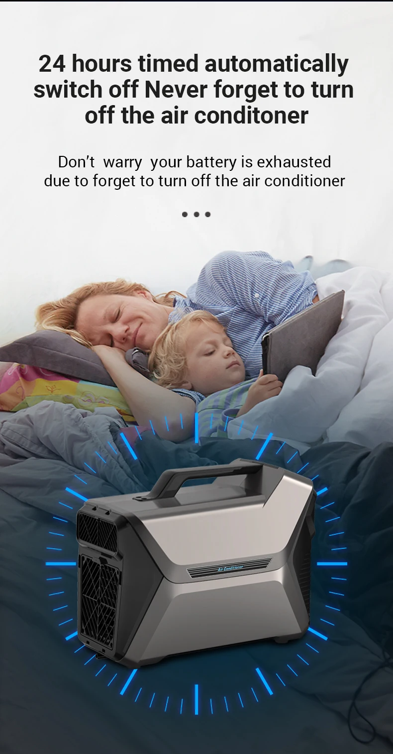 Outdoor Camping Air Conditioner - ROLK Tent Air Conditioner 220V Outdoor