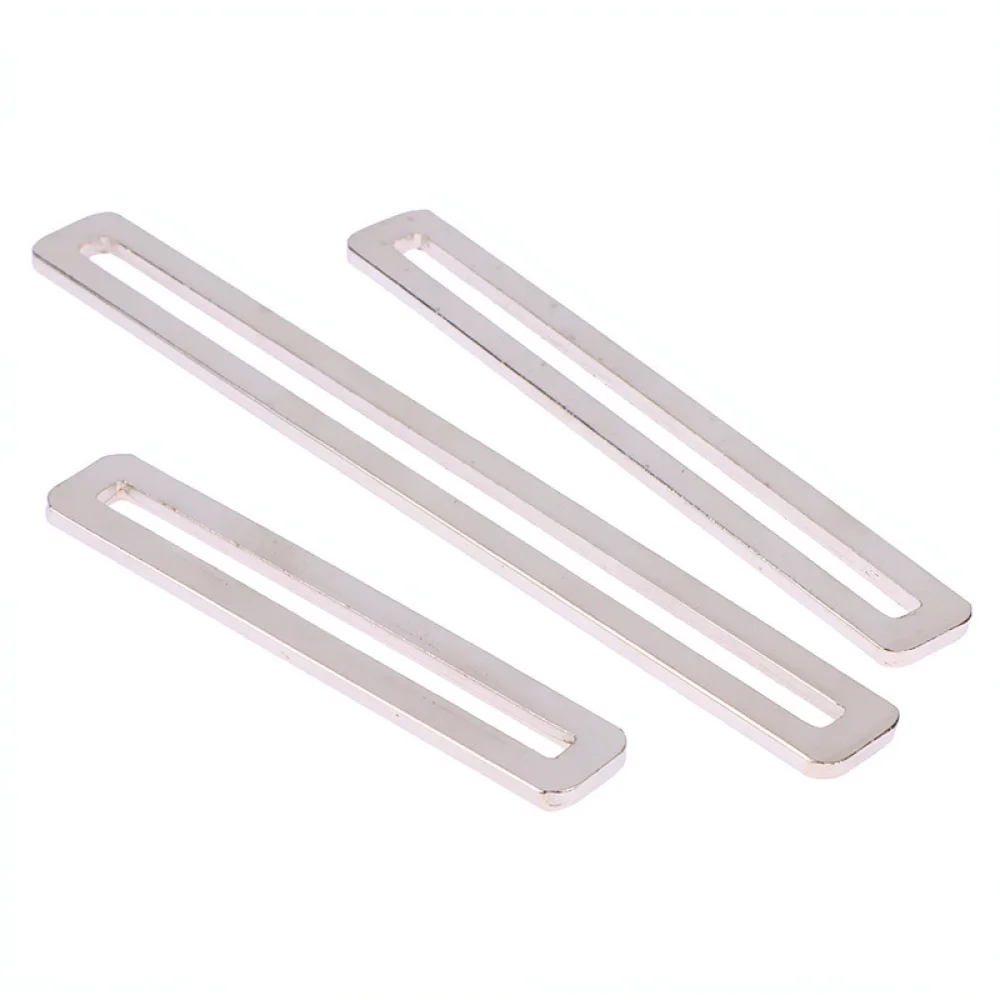 Heavy Duty Iron Straight Flat Plate Adjustable Furniture Bracket Connector For Wood Repair Home Assembly Hardware Parts