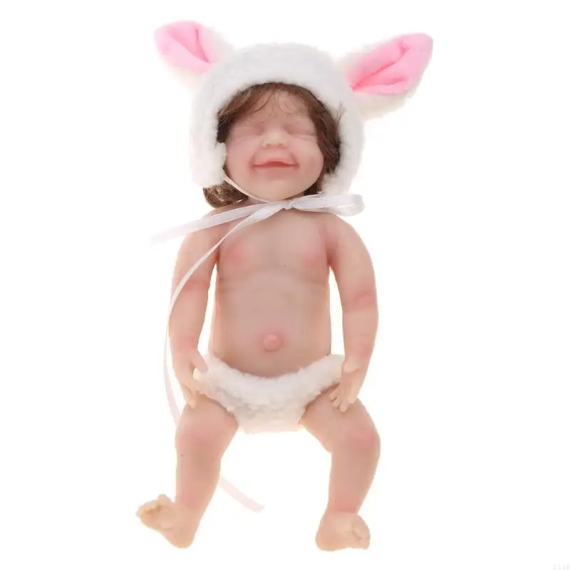 

KX4B Simulated Baby Set Decorative Present Holiday Decoration