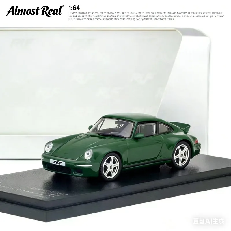 

Almost Real 1:64 RUF SCR 2018 Model - An alloy imitation car set for boys as a holiday gift toy or an adult collection piece.