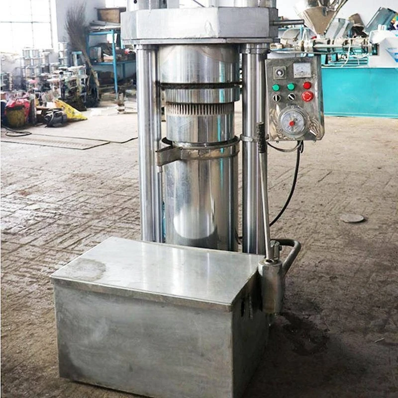 Large oil mill commercial with peanut  seeds flaxseed walnut vertical sesame oil machine small hydraulic oil press