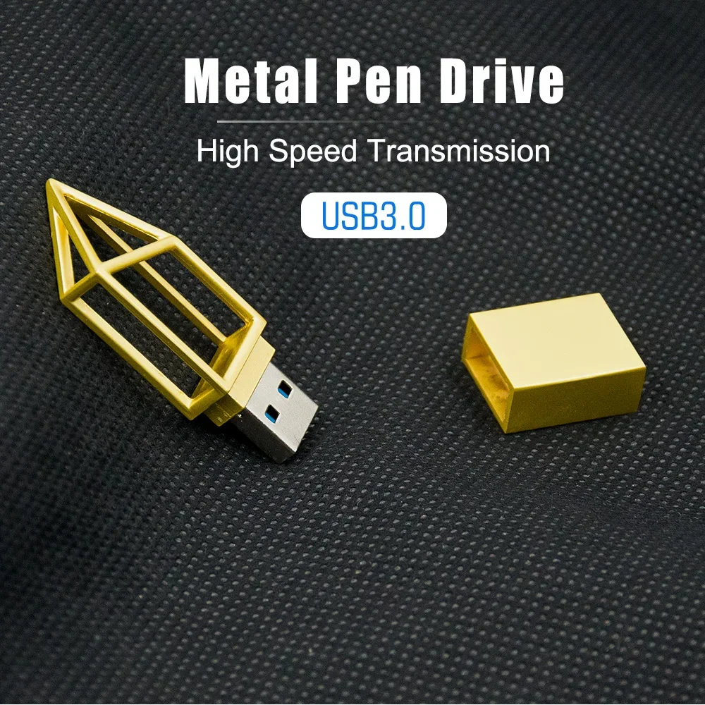 Mini Metal USB 3.0 Waterproof Super Small iron window Flash Drive 128GB 64GB 32GB 16GB 8GB Pen Drive Memory Stick pendrive Gift