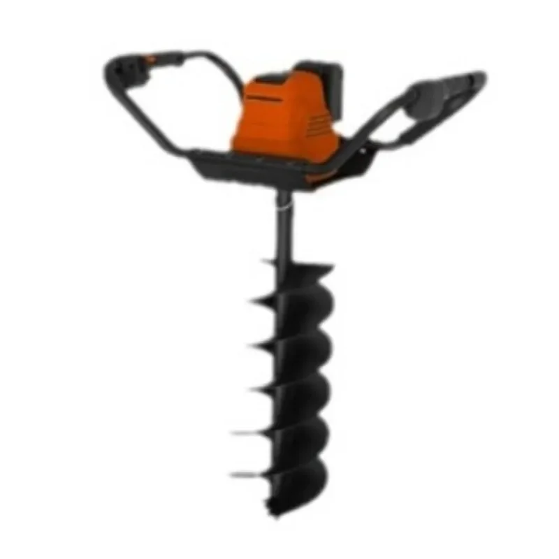 Lithium battery drilling seedling ground drilling machine