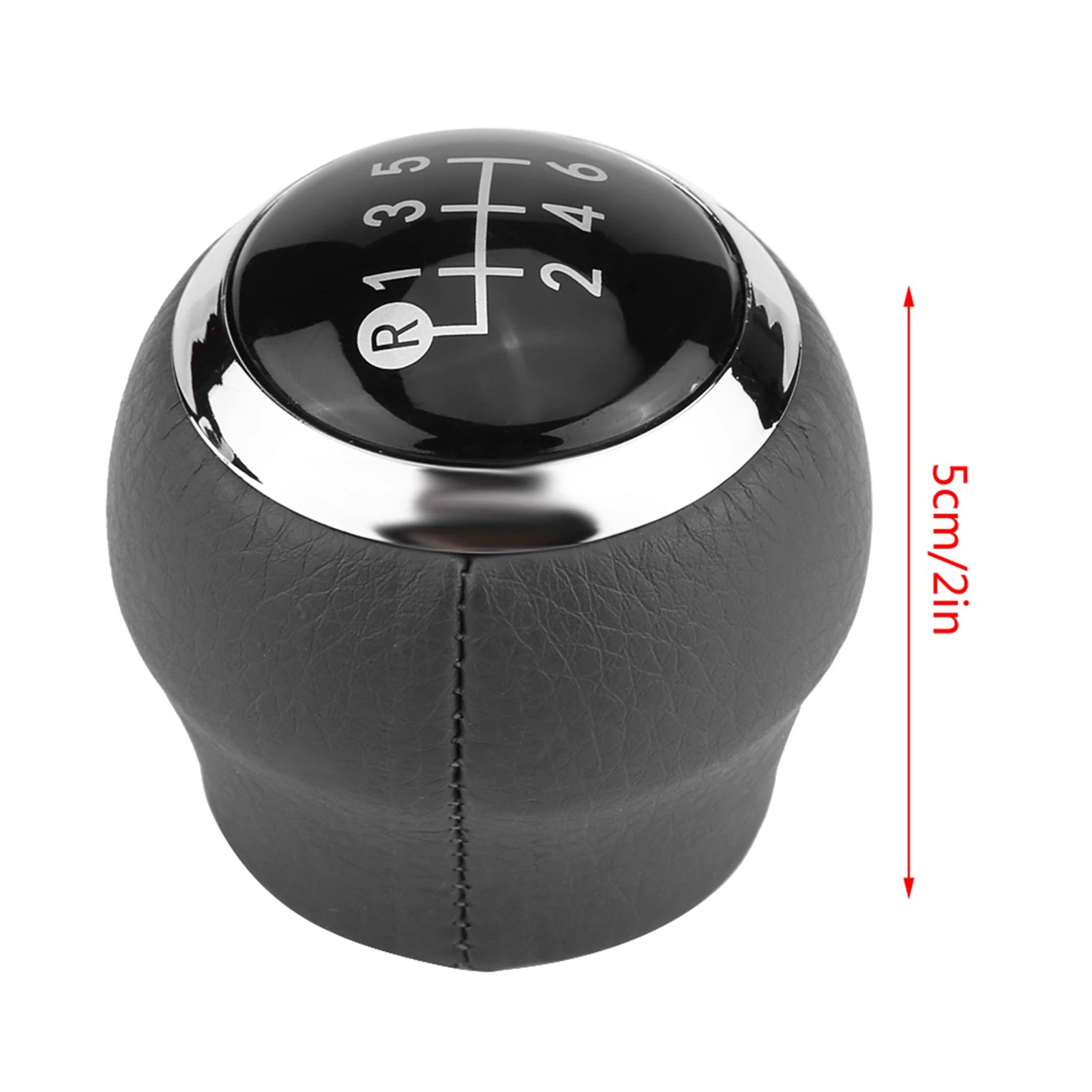6 Speed Gear Shift Knob For Toyota Corolla Verso Auris Yaris RAV4 2007-2013 Car 6 Speed Gear Shift Lever Knob Auto Modification view 3