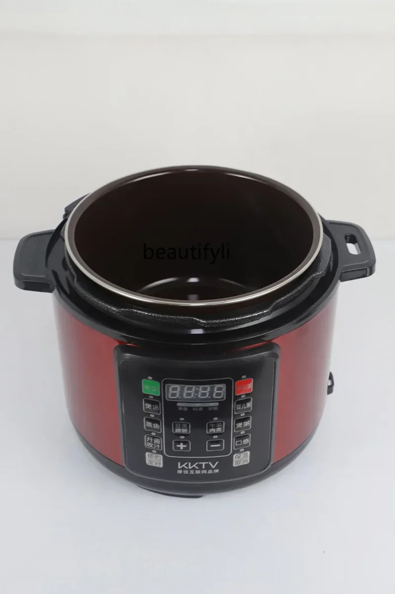 

Electric pressure cooker household multi-function large capacity, enamel liner smt61