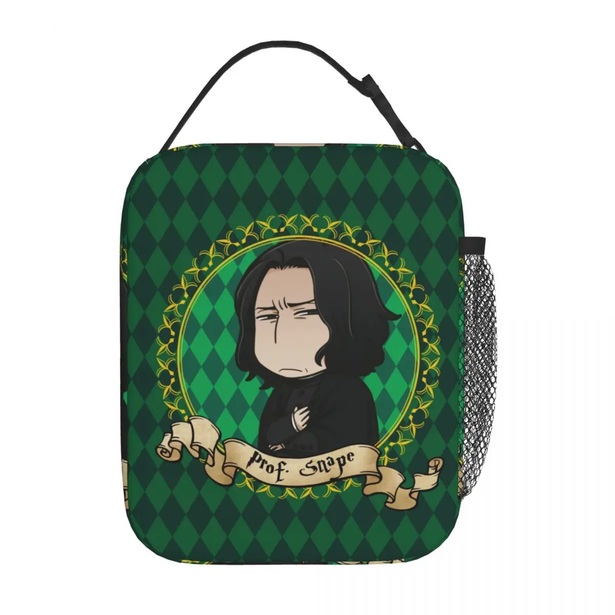 Potters Anime Professor Snape Insulated Lunch Bags Thermal Bag Reusable Lunch Container High Capacity Tote Lunch Box Food Bag