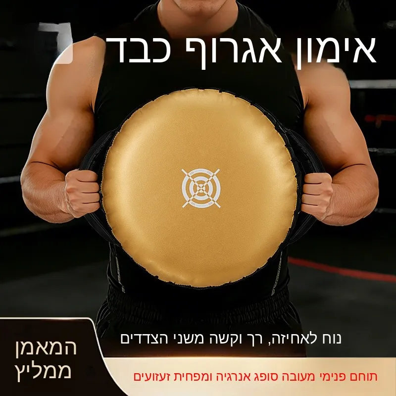professional-boxing-heavy-punch-training-equipment-double-sided-martial-arts-target-thai-boxing-round-target-sanda-kick-target