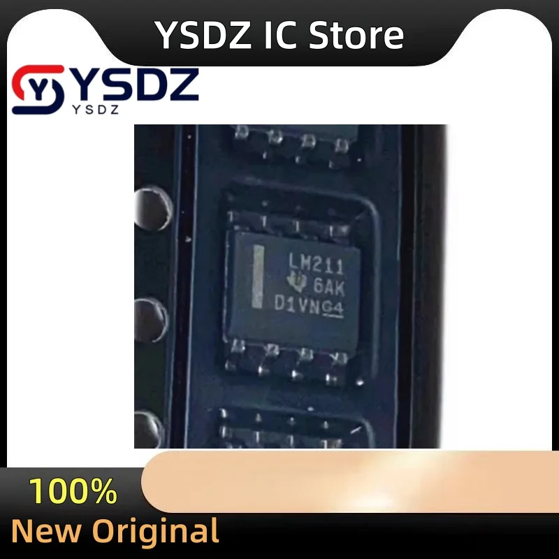 LM211DR SOP8 Original Genuine IC 10-100PCS Bulk Packaged Durable Quality Assured for Electronic Components