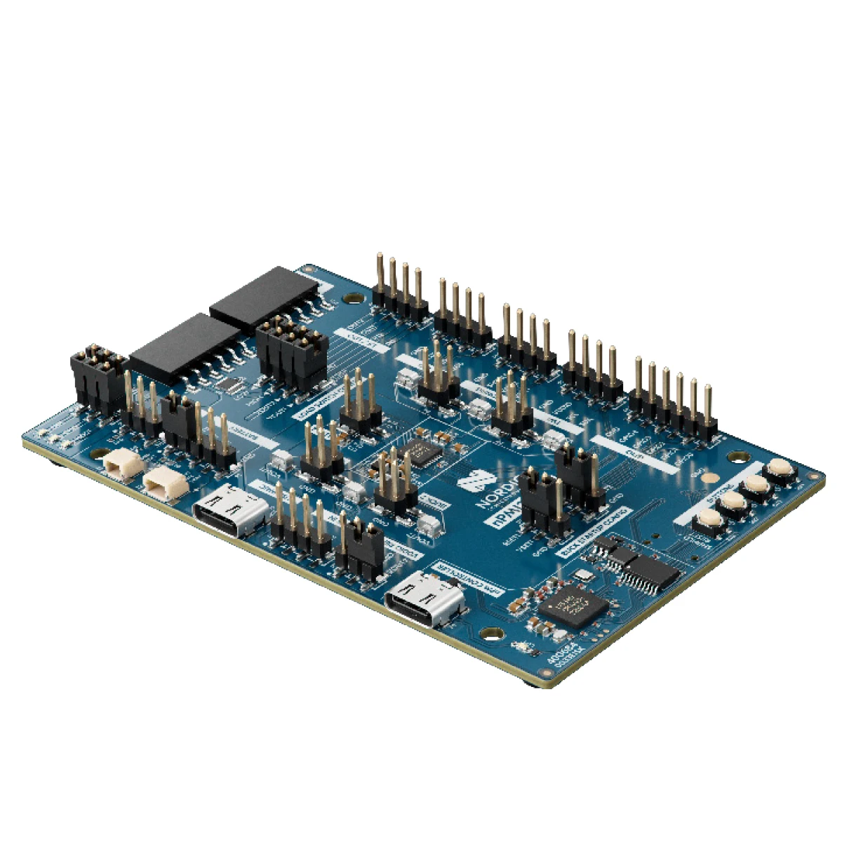 Kit Evaluasi Papan Pengembangan PMIC Nordic nPM1300-EK untuk nPM1300, IC Manajemen Daya Sangat Canggih