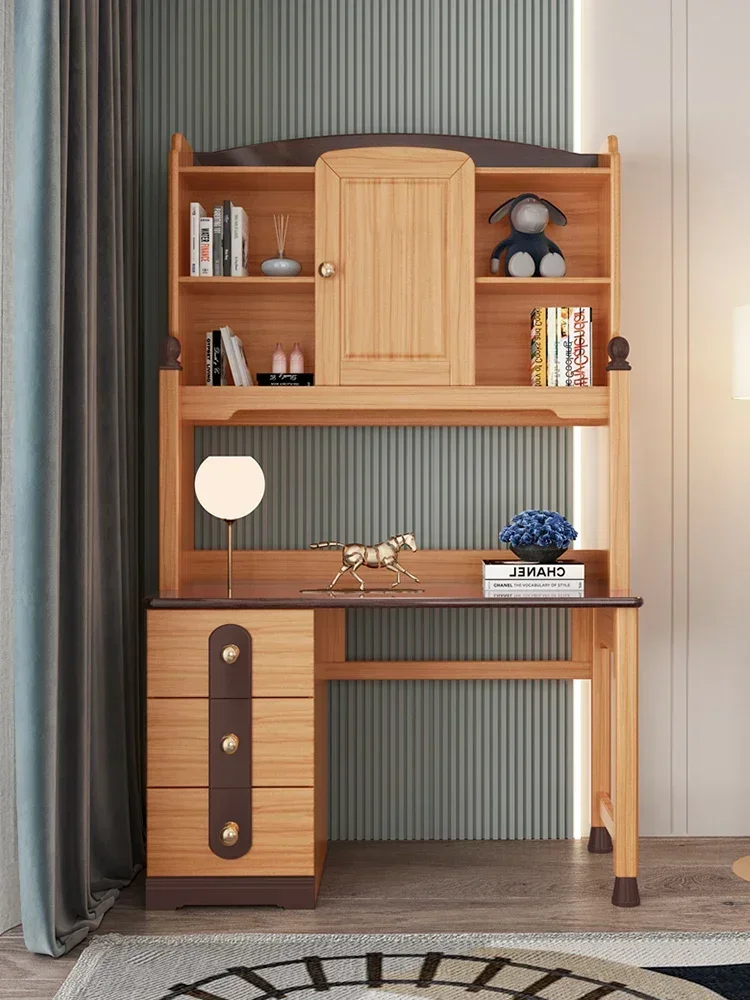 

BJ стол из цельного дерева, учебный стул, комбинированный компьютерный стол из палисандра для подростков, учебный стол