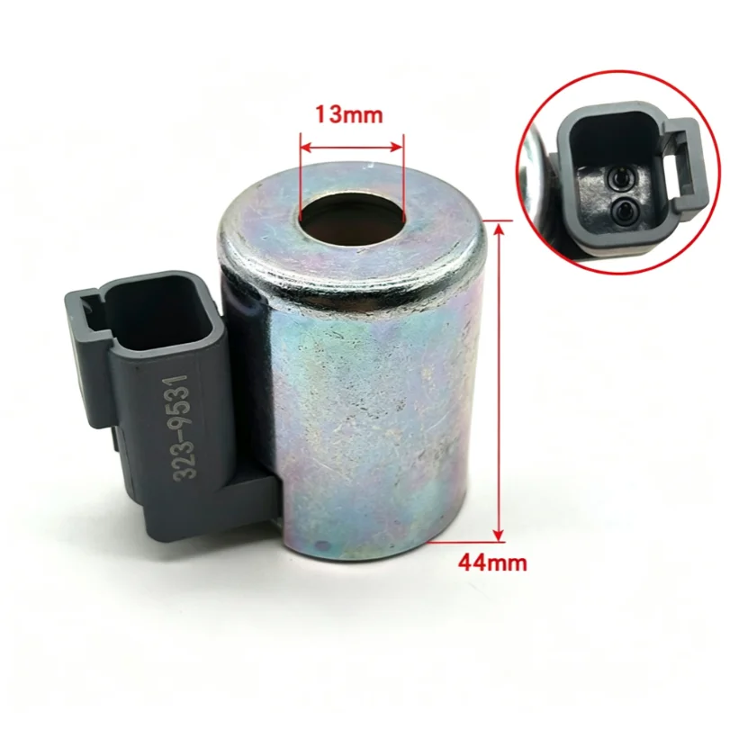 323-9531 Solenoid Actuator Coil for For CATerpillar 966H 988G 980H For Loaders 12V and 24V Voltage Compatibility