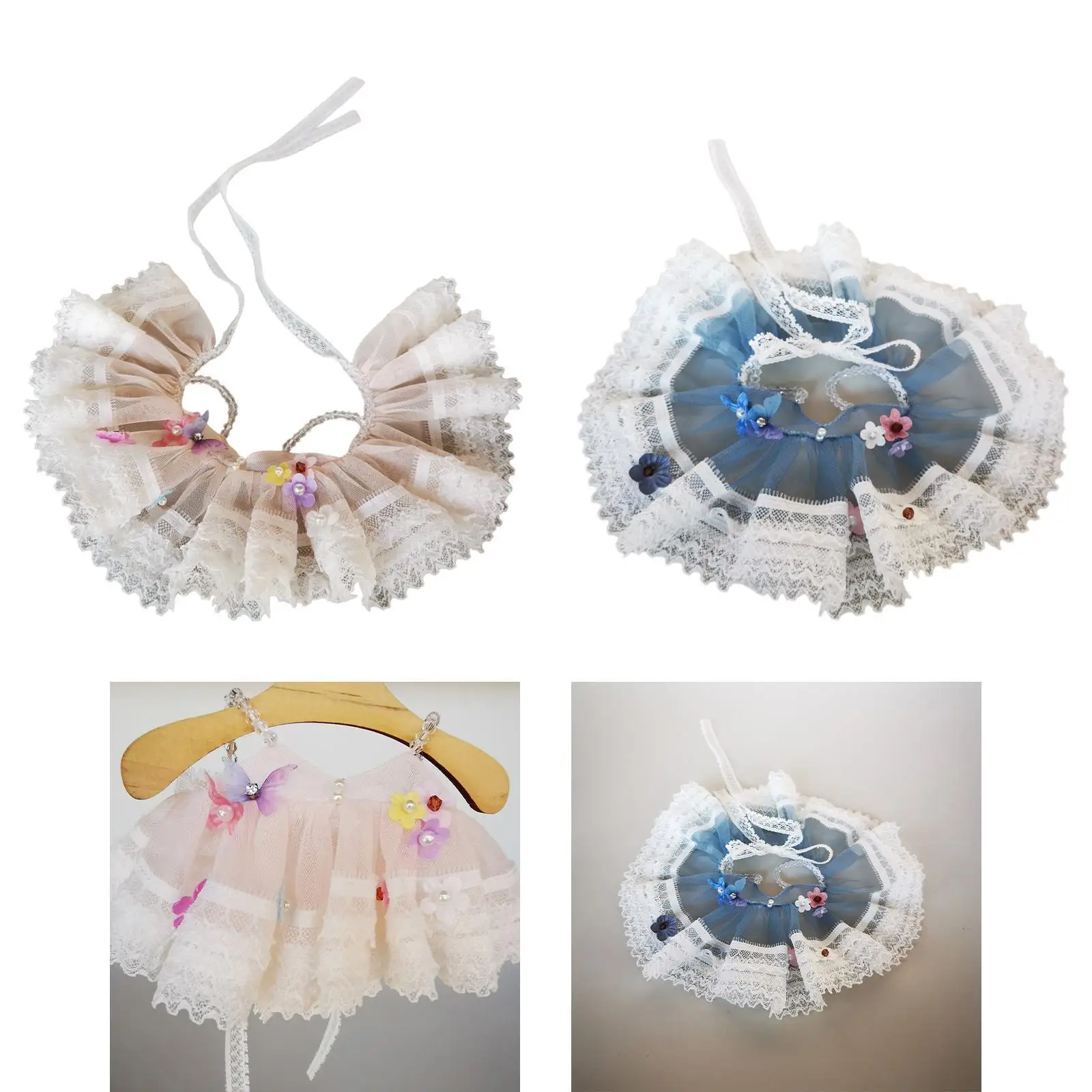 

15-17cm Plush Doll Clothes Fairy Dress,Doll Clothing,Costumes,Comfortable,Plush Doll Accessories Stuffed Animals Clothes
