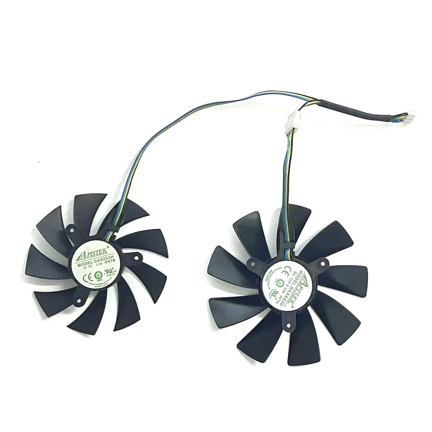 GA92S2H GAA8S2U 87MM 100MM 4PIN GTX1080TI MINI GPU fan suitable for Zotac Geforce GTX 1080Ti Mini 1070Ti Mini 1060 graphics card