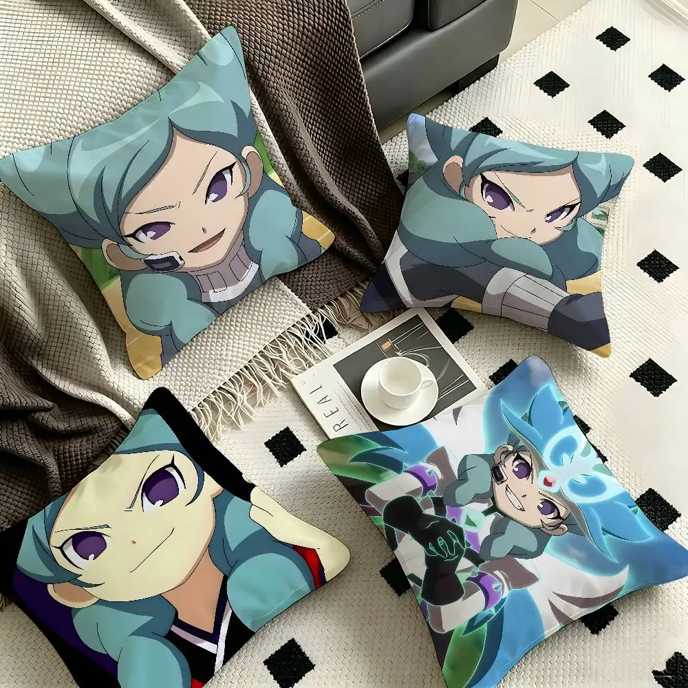 1pc Beta Inazuma Eleven Pillow Case Fashion Square Pillowcase Bedroom Sofa Room Ins Decoration Leisure