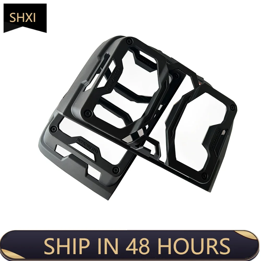 Good Quality NewFor Great Wall Tank 300 2021-2024 Matte Black Taillight Frame Rear Lamp Light Cover Special Fit Exterior Trim Co