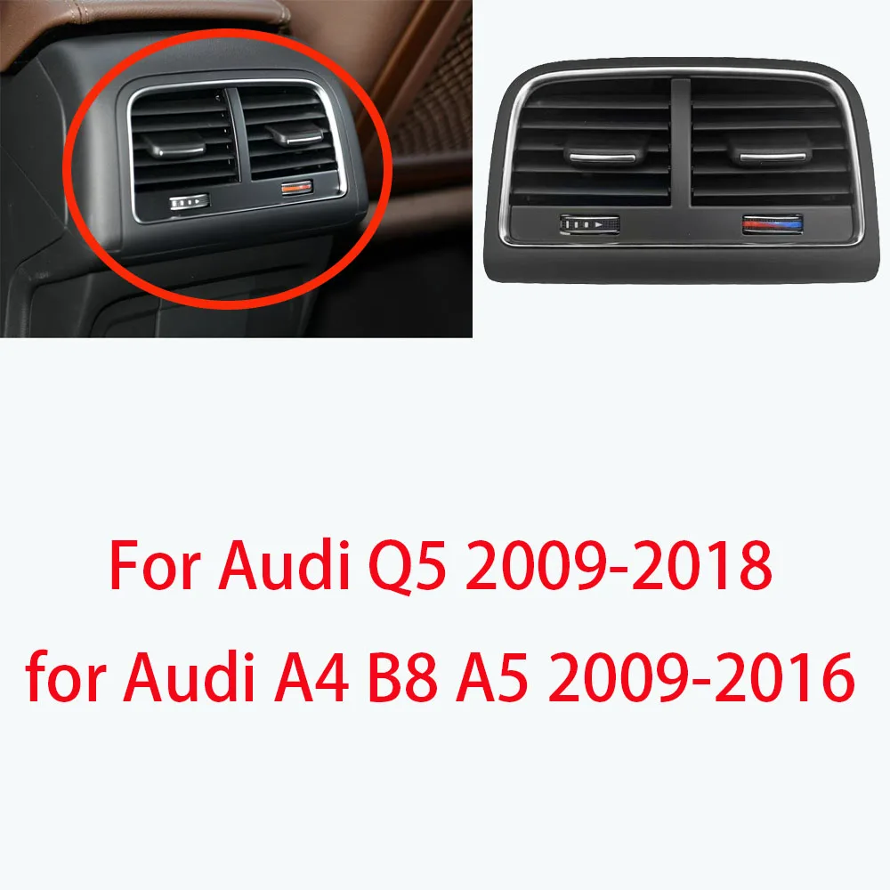 

lingjie for Audi A4 B8 A5 For Audi Q5 Rear 2009-2016 air conditioning outlet 8RD 819 203 8RD203819 8KD 819 203 8K0 819 203