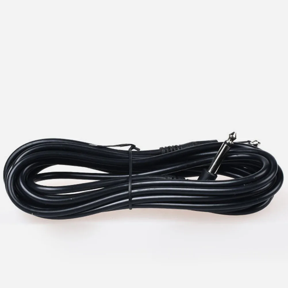2pcs Electric Guitar Cable Audio Copper Wire Connect Durable Transmission Stable Performance Oxidation Resistance Long Use Time