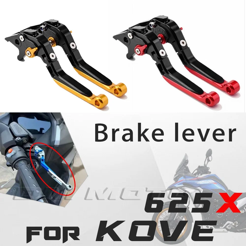 FOR KOVE 625X Aluminum Fold‑Away Adjustable Brake Clutch Levers Modified Motorbike Handle Control Accessories