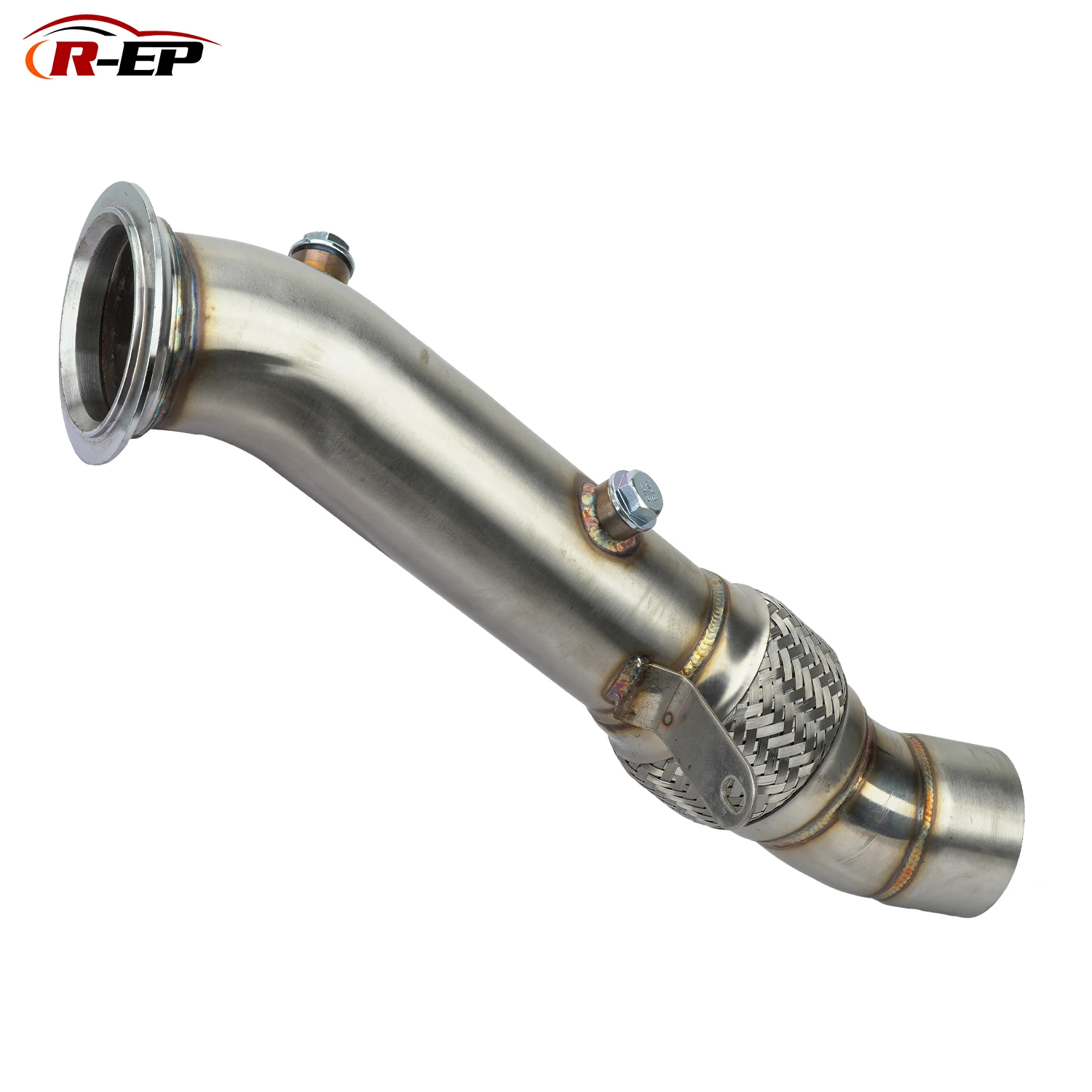 

Exhaust N55 3.5inch Downpipe for 2010-2015 BMW F01 F06 F07 F10 F11 F12 F13 535i GT 535ix 640i 740i Turbo Catless Down Pipe