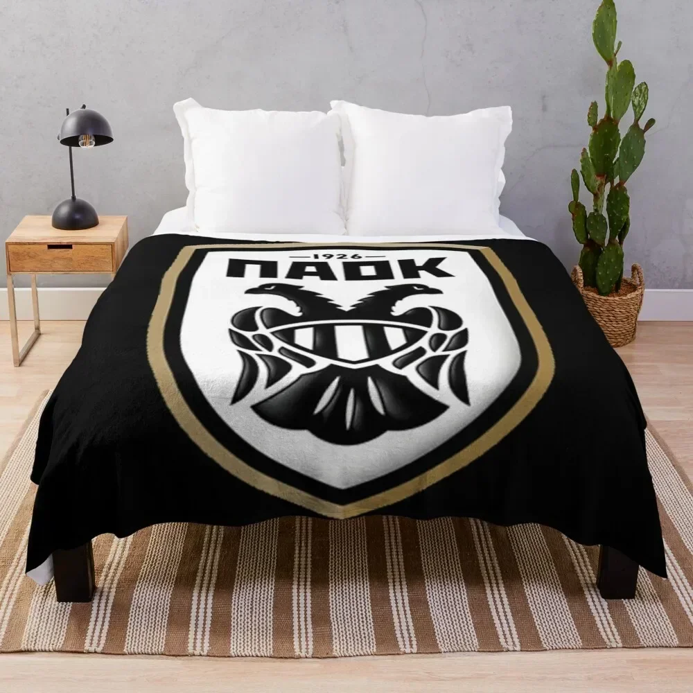 

PAOK Throw Blanket Soft Warm Blanket Gift for Men Women Adults