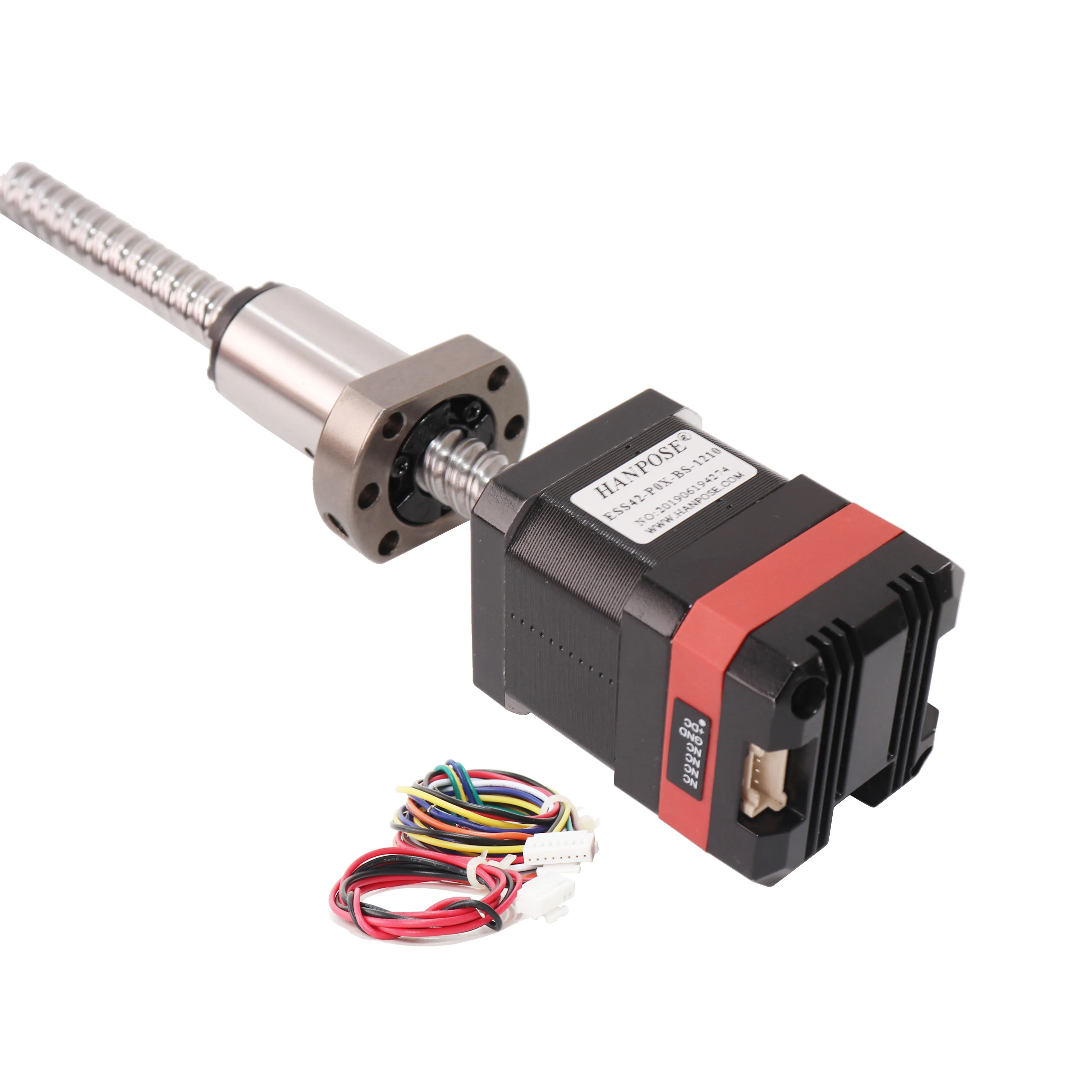 NEMA17 Servo Ball Screw Motor 1.7A 42x40mm  SFU1204 200mm Servo Motor  ESS42-P0X  for 3D Printer Monitor Equipment Hybrid Servo