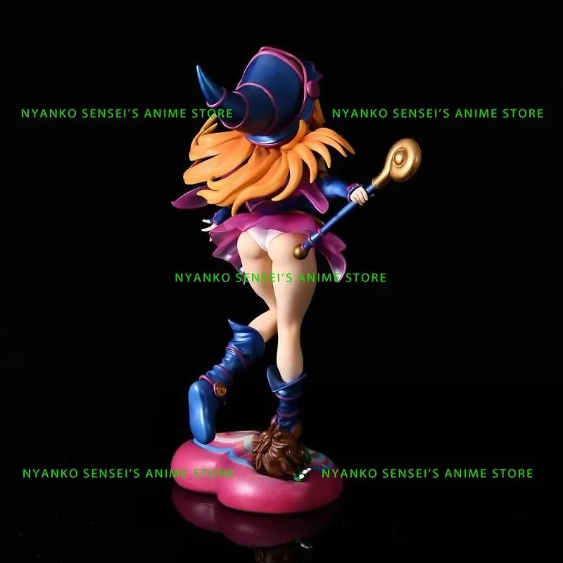 Auf Lager Yu-Gi-Oh Black Magician Girl Dark Magician Girl 28cm Figur Anime Modelle Spielzeugpuppe Dekoratives Ornament Sammlerstück