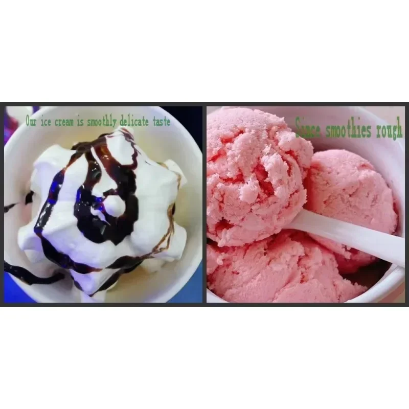 Soft Ice Cream Maker Vending Machine Ice Cream Freezer Vending Machine with Refrigerator