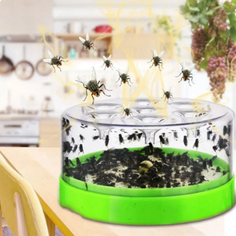 Automatic Fly Trap Flies Home Garden Restaurant Flycatcher Catch Canteen Fly Machine Indoor Fly Repellent