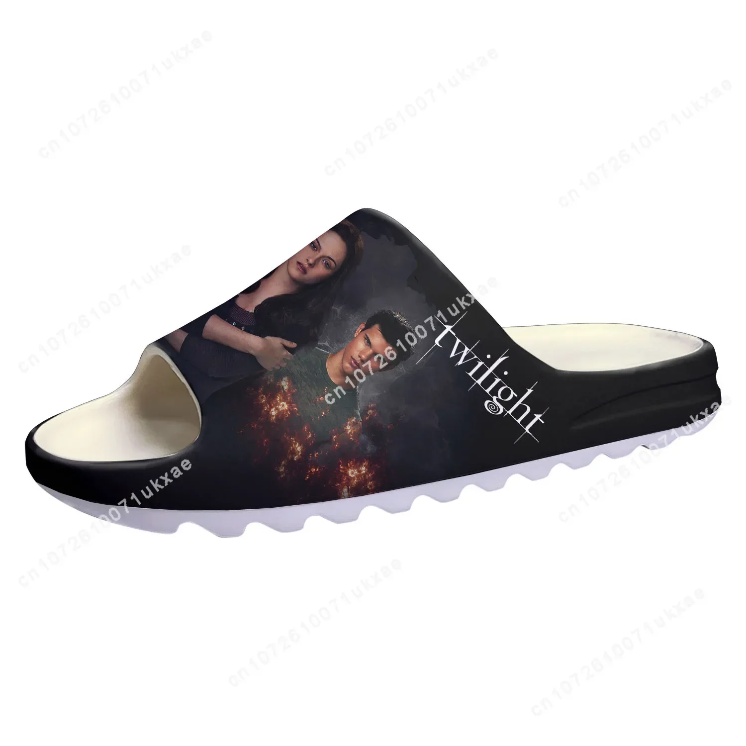 The Twilight Saga Movie Soft Sole Sllipers Home Clogs Customized Step On Water Shoes Mens Womens Teenager Step in Sandals