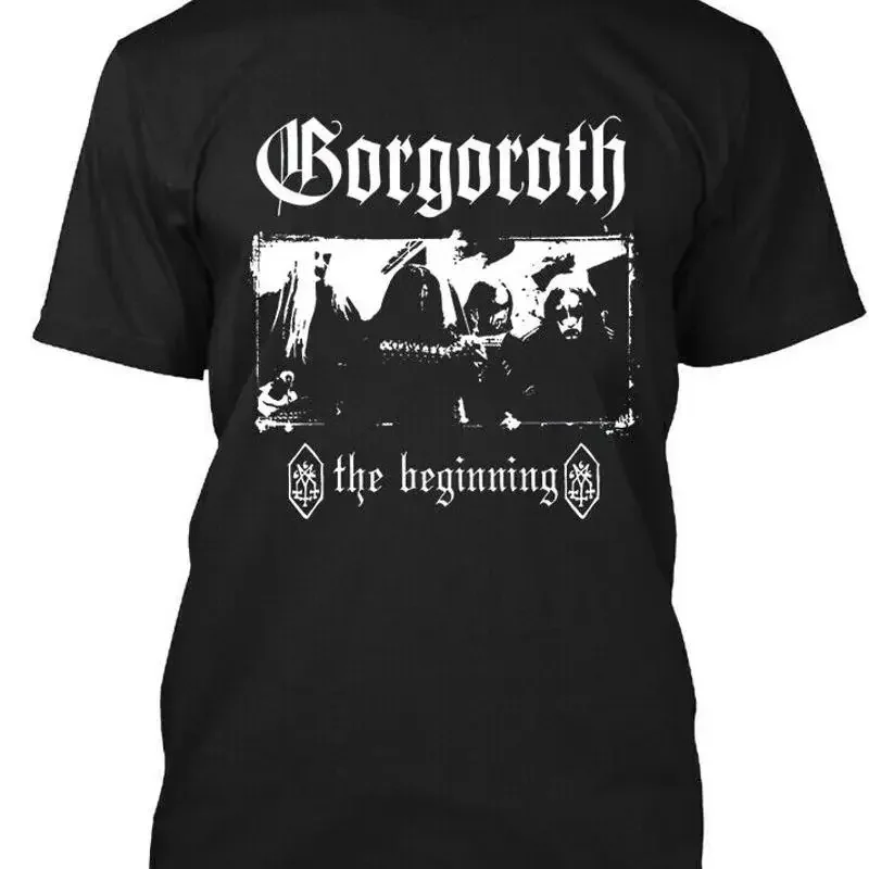 New POPULAR Gorgoroth The Beginning Norwegian Music Logo T Shirt S 4XL