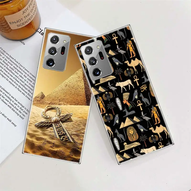 Ancient Egypt Egyptian God Horus Kemetic Heru Phone Case For Samsung A05S A04 A04S A14 A24 A34 A54 M11 M12 M21 M30S M31 M31S M