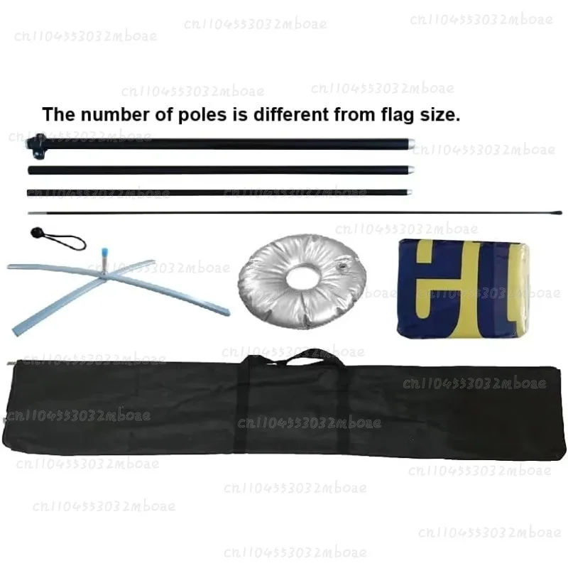 

Banner Holder Custom Beach Flag Kit with Logo Out-of-home advertising Beach Feather Flag
