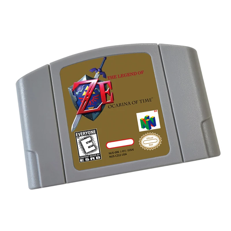 Game Card Cartridge System Console for N64 64 US And EU Version -Legend of Zel Ocarina of Time, The