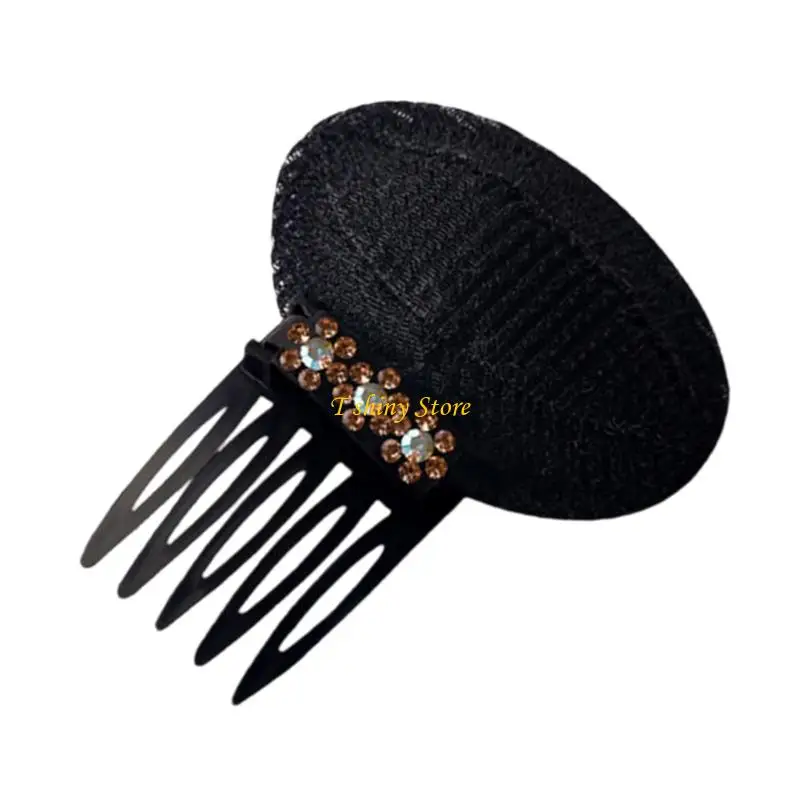 

N58F Volumizing Pad Hair Clip Comb For Office Party Hairstyling for Lifting Root