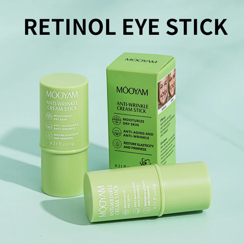 

Retinol Wrinkle Removal Multi Bounce Facial Cream Anti-age Lifting Fade Wrinkle Moisturize Brighten Collagen Stick Korean Makeup